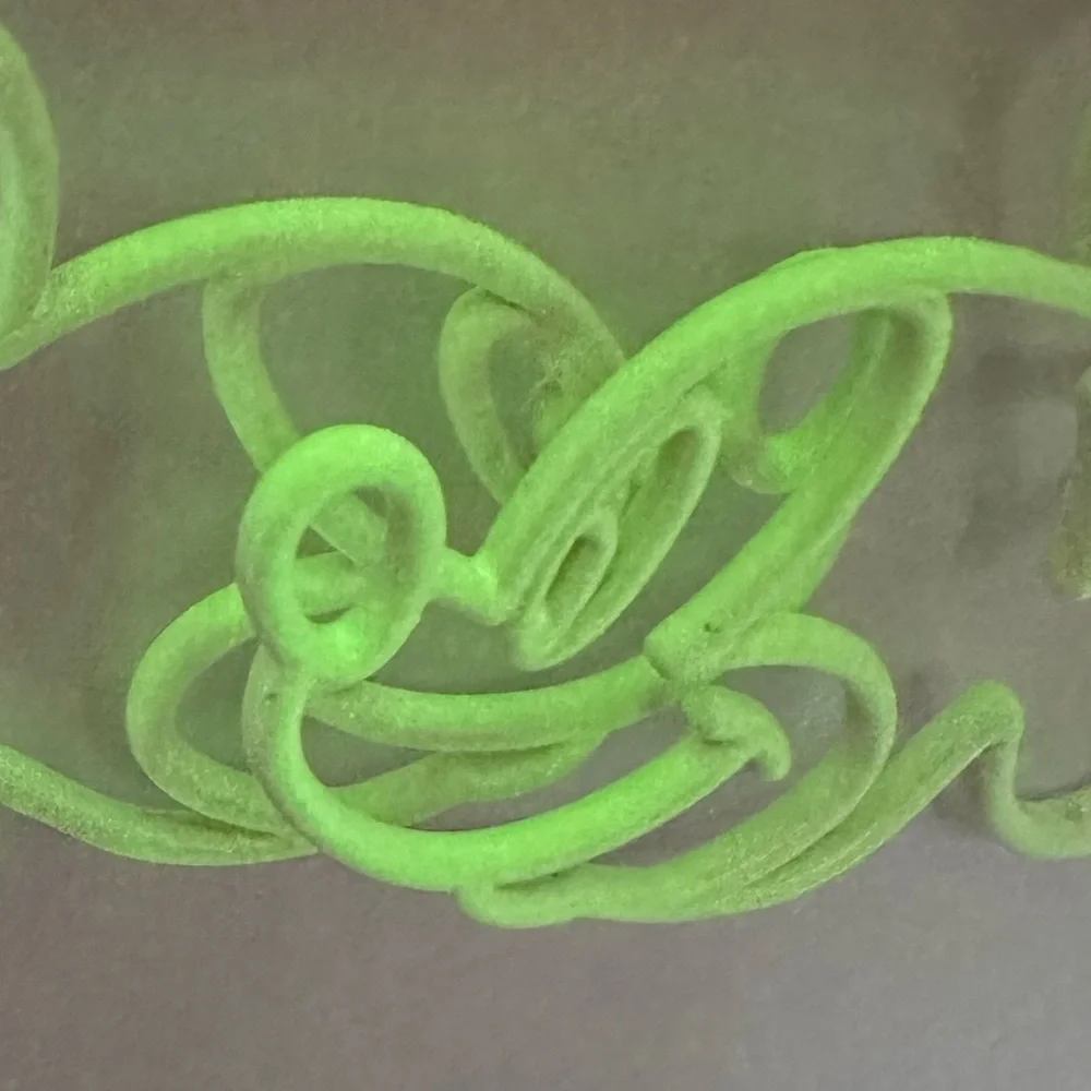 BaubleBar x Disney glow in dark Mickey earrings NWT